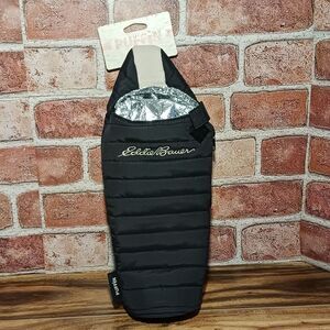 Eddie Bauer‎ Puffin Sleeping Bag For Wine Bottle Cooler Black Brand New